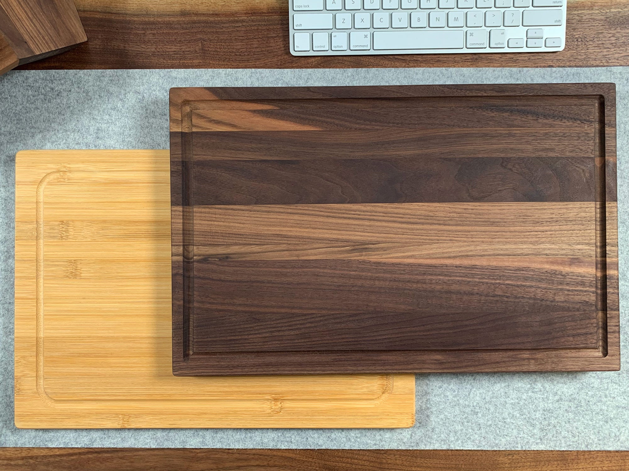 bamboo vs wood cutting board