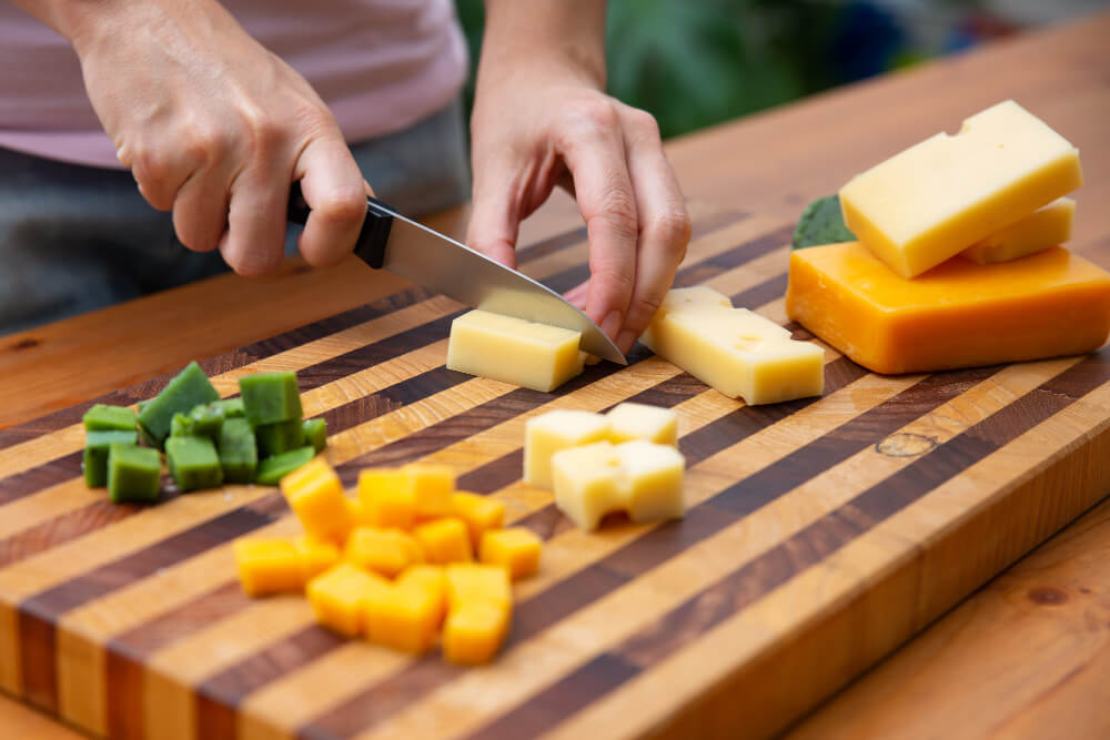 How To Cut Cheese for Charcuterie Board
