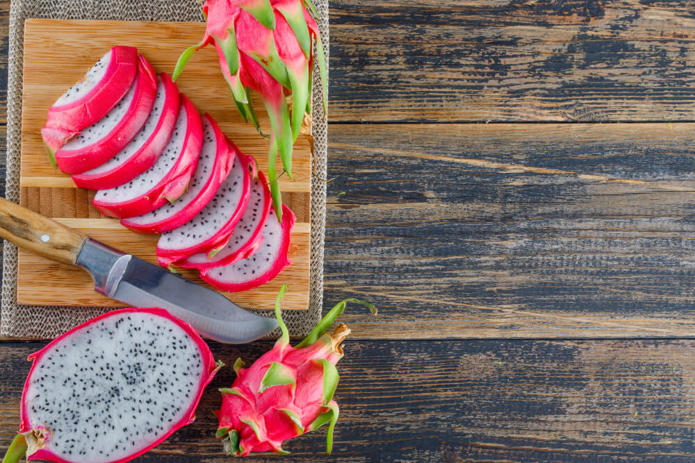 How To Cut A Dragon Fruit