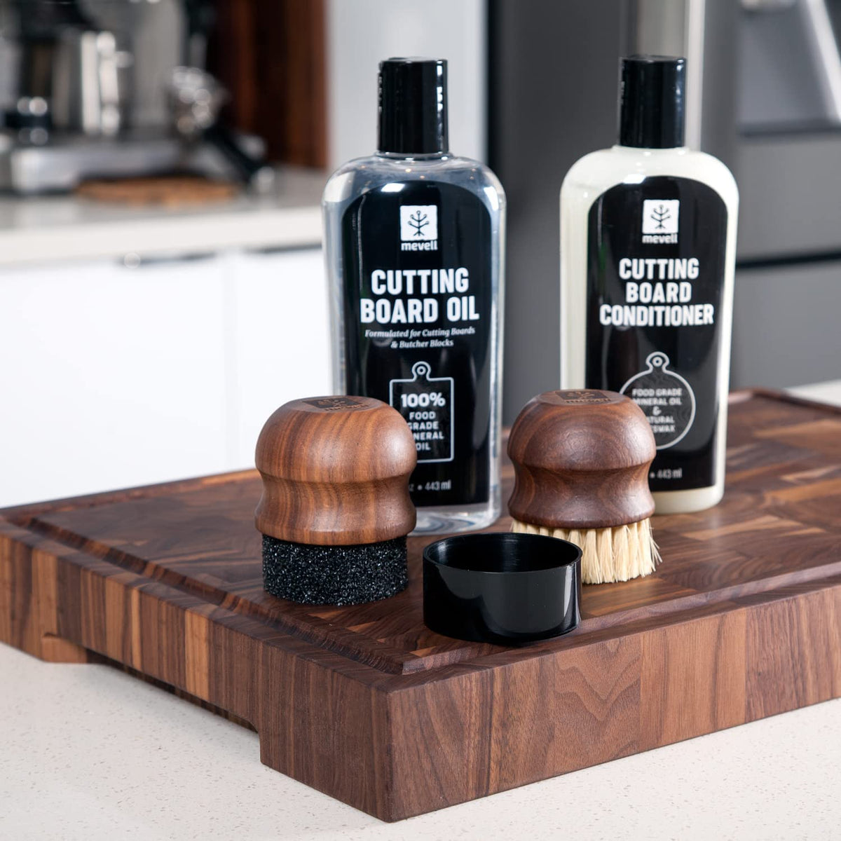 cutting board care products from Mevell